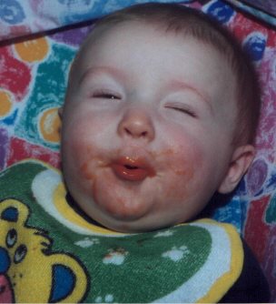 Derrick Eating Squash